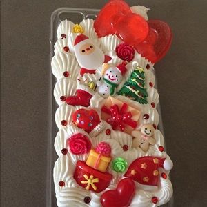 Christmas iPhone 7+, iPhone 8+ decoden phone case